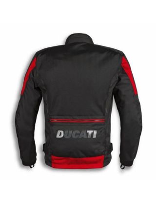Chaqueta Moto Ducati Negra y Roja