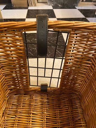 Transportín mimbre gato/perro pequeño