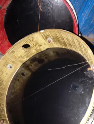 Tambores divertidos en buen estado