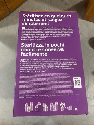 Esterilizador vapor Philips Avent