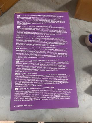 Esterilizador vapor Philips Avent