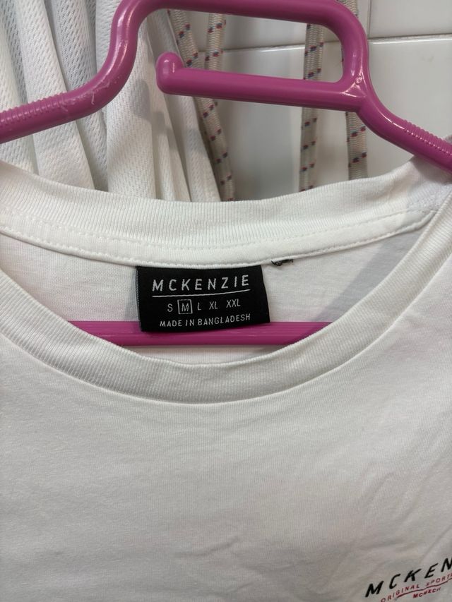 Camiseta McKenzie Talla M Blanca
