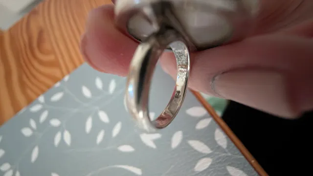 Anillo Tous Plata y Nácar Oso