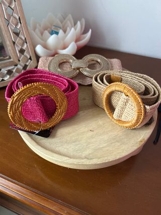 Cinturones elásticos talla única nuevos