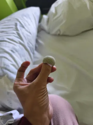 Anillo Swarovski Sublima Grande Baño Rodio