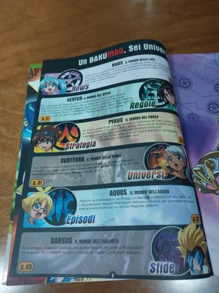 Bakugan 01 Il magazine Ufficiale N°1 Battle Brawle