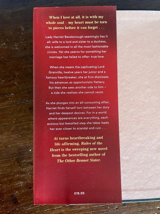 Rules of the Heart (historical novel)