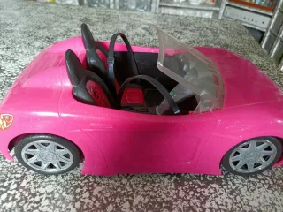 Macchina Barbie Rosa Decappottabile