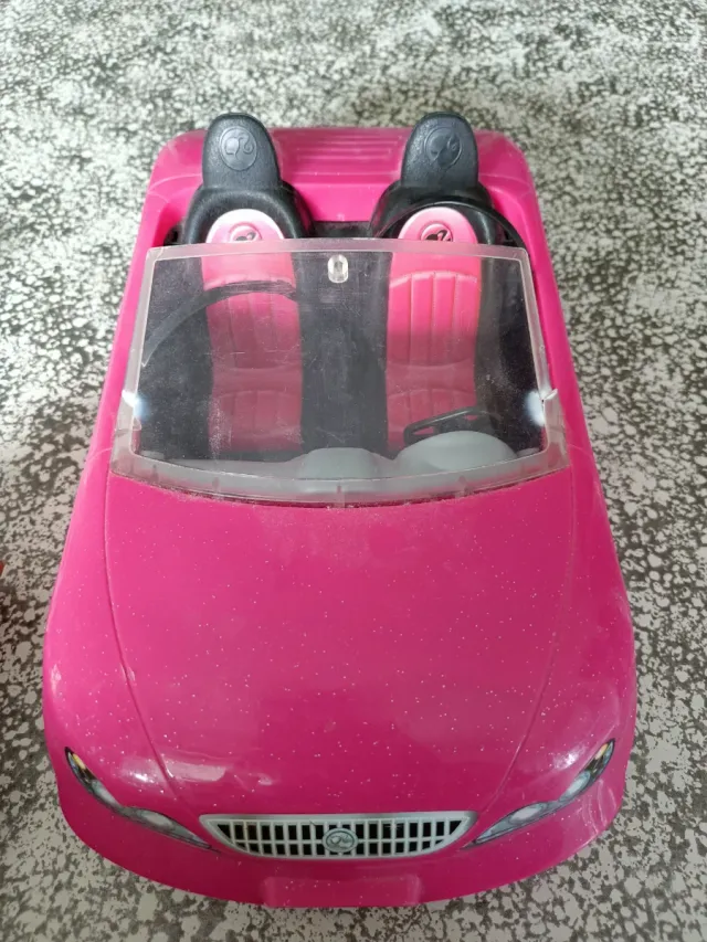 Macchina Barbie Rosa Decappottabile
