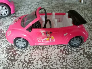 Macchinina rosa Minnie per bambole