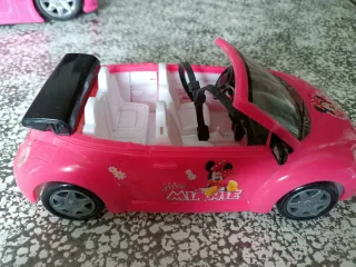 Macchinina rosa Minnie per bambole