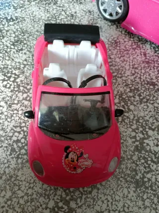 Macchinina rosa Minnie per bambole