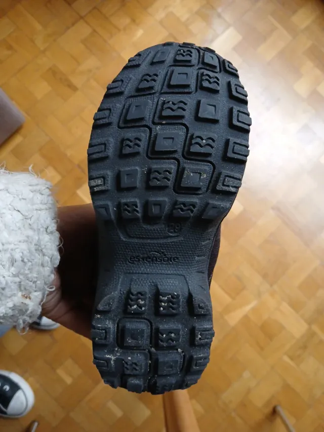 Botas nieve Decathlon niños T29 negras