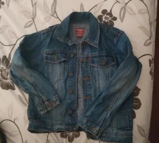 Cazadora vaquera azul