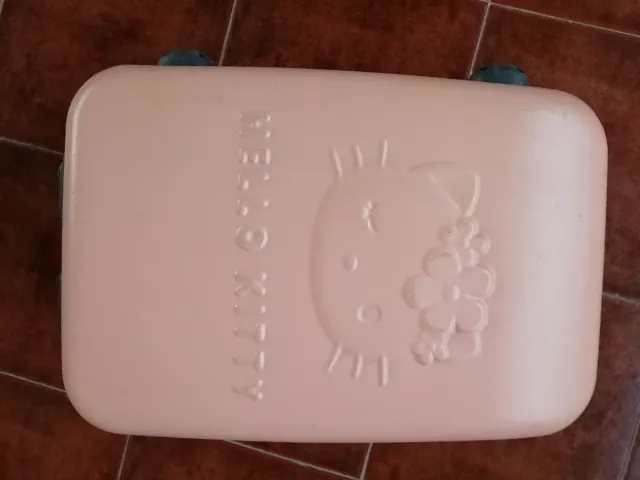 Piccola valigia Hello Kitty rosa