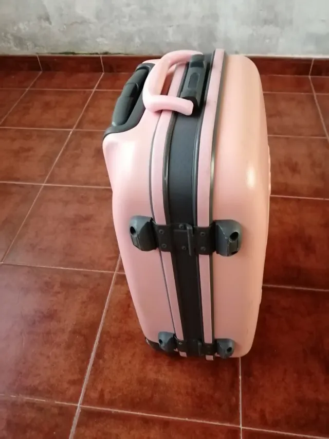 Piccola valigia Hello Kitty rosa