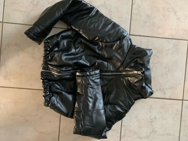 Giubbino bomber nero