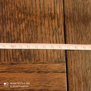 Mesa de comedor antigua de madera extensible