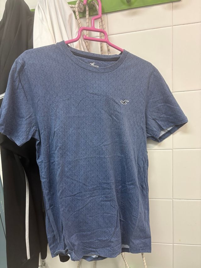 Camiseta Hollister Azul Talla M