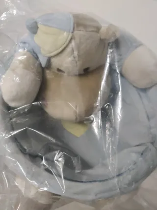 Cestino portaoggetti orsetto neonato