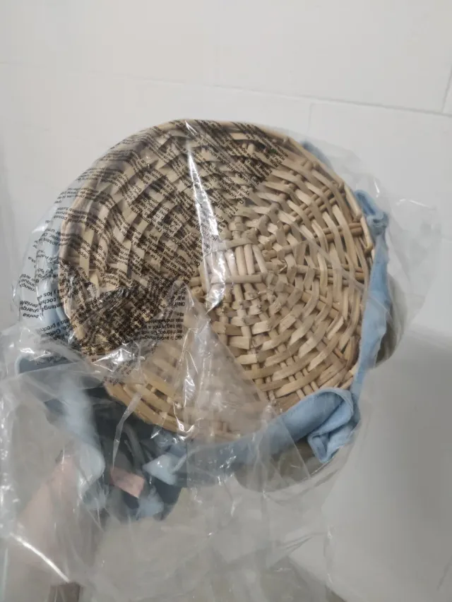 Cestino portaoggetti orsetto neonato