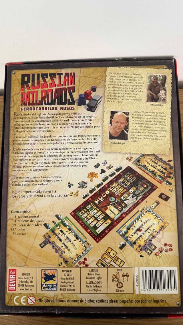 Juego de mesa Russian Railroads
