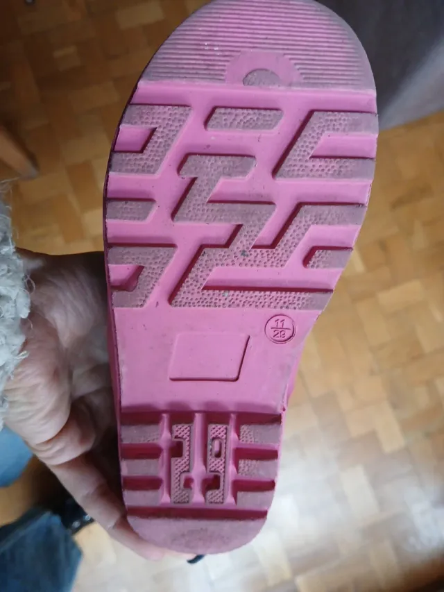 Botas agua niña T.29 unicornio estrellas