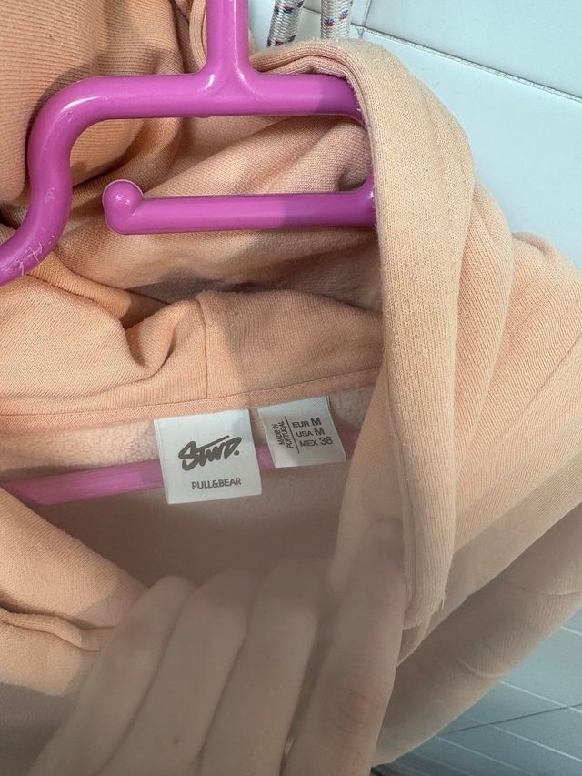 Sudadera Pull&Bear naranja talla M