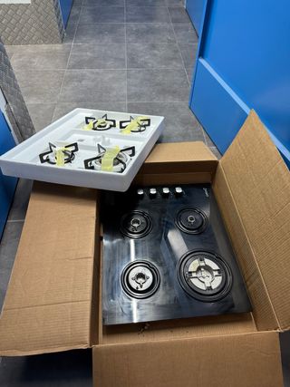 Placa de cocina gas natural/butano