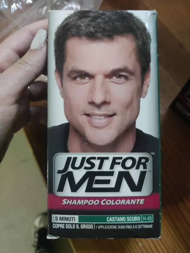 Just For Men Shampoo Colorante Castano Scuro H-45