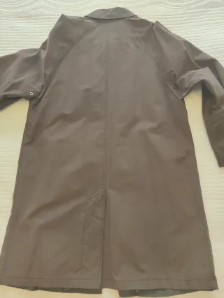 Gabardina mujer marrón