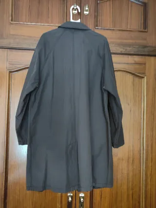 Gabardina mujer marrón