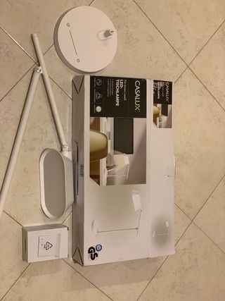 Lampada da tavolo LED Casalux bianca