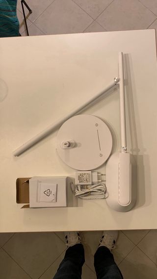 Lampada da tavolo LED Casalux bianca