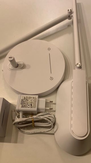 Lampada da tavolo LED Casalux bianca