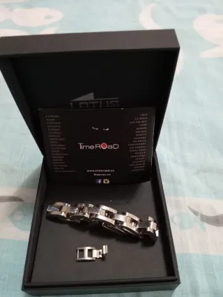 Pulsera Hombre Acero Lotus