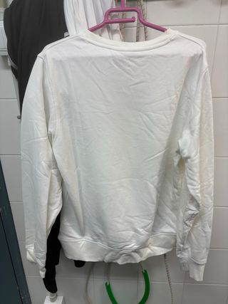 Sudadera New Balance Blanca Talla M