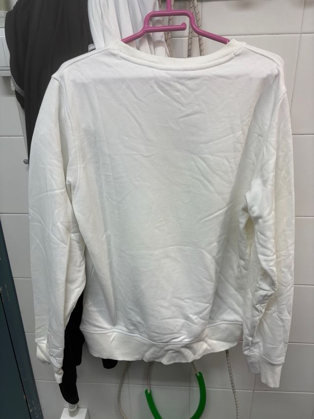 Sudadera New Balance Blanca Talla M