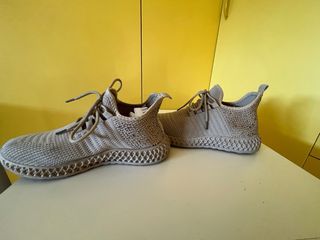 Sneakers donna tessuto beige taglia 38