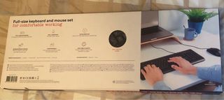 Set de Teclado y Raton Trust" c/cable USB