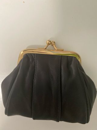 Monedero de cuero varios colores