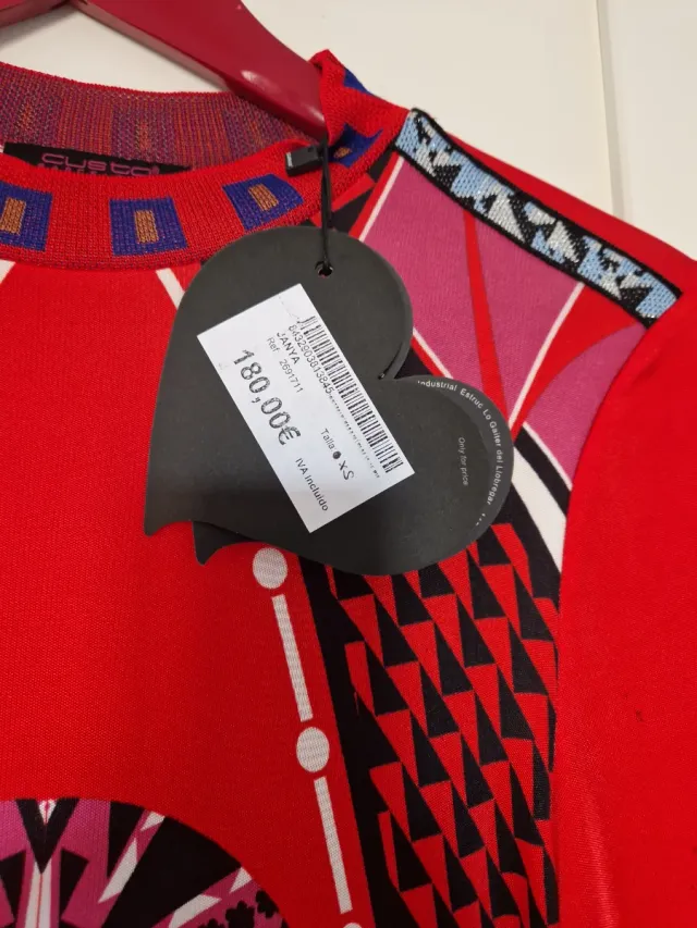 Vestido Custo Barcelona Tamanho S (é xs grande)