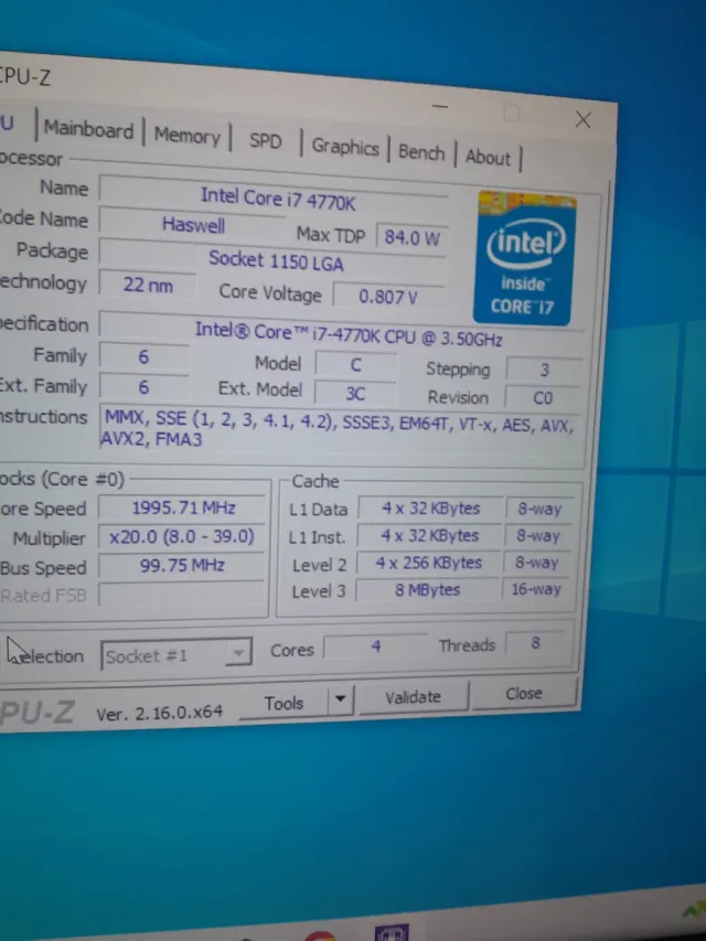 Coolbox i7 4770K PC Torre Negra