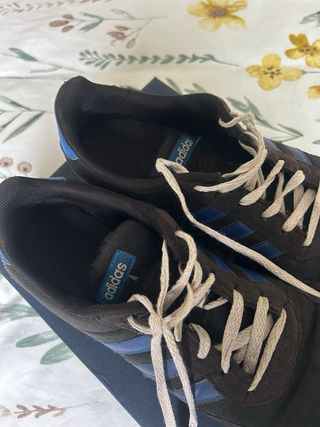 Adidas V Racer 2.0 Scarpe Nere Blu