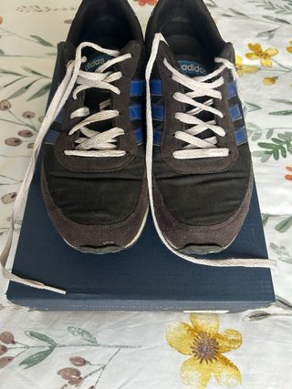 Adidas V Racer 2.0 Scarpe Nere Blu