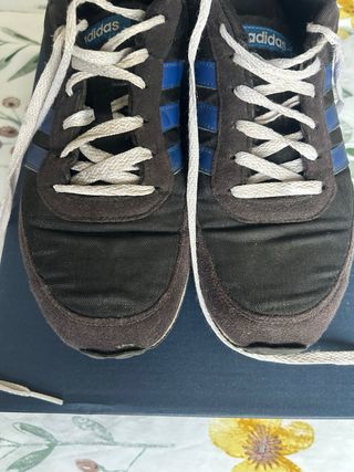 Adidas V Racer 2.0 Scarpe Nere Blu