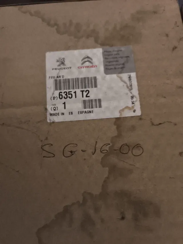 Pilota posteriore destro Citroen Xsara Picasso