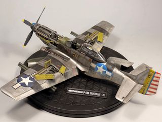 Maqueta Avión P51 Mustang Escala 1/32