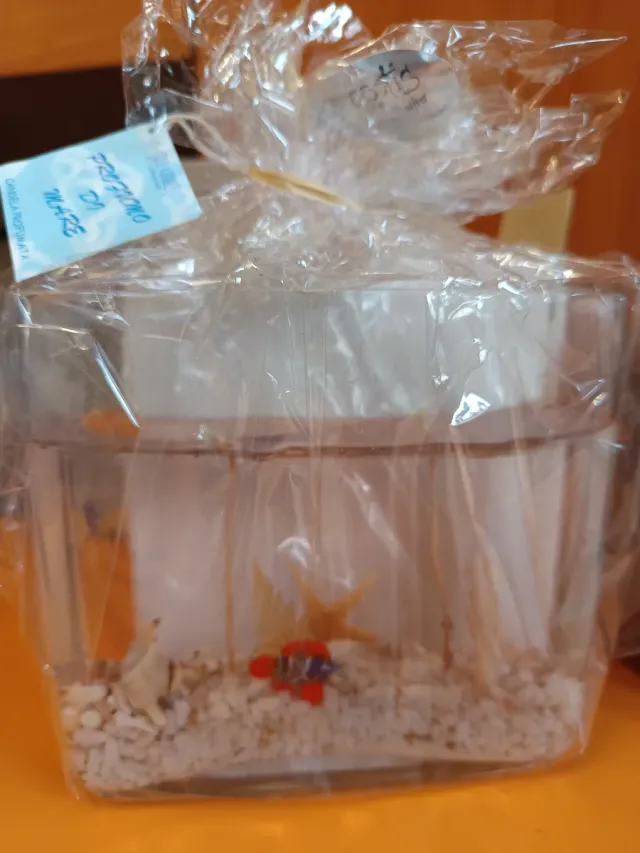 Set 2 Candele Natalizie Vetro e Plastica