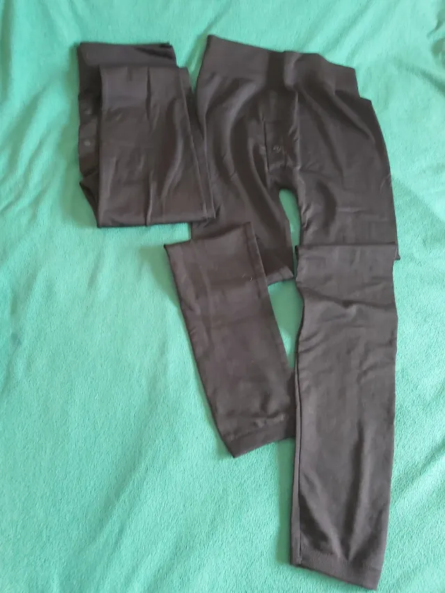 Pantalones térmicos hombre negros